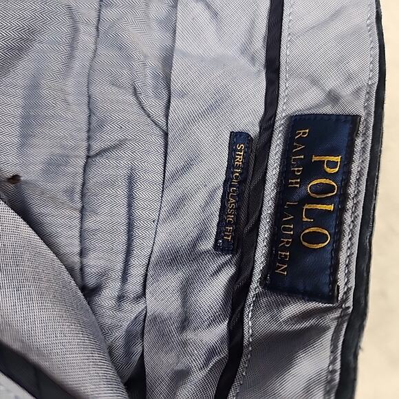 Polo Ralph Lauren Corduroy Pants Men's Size 32x28* Blue Stretch Classic Fit - Picture 5 of 11